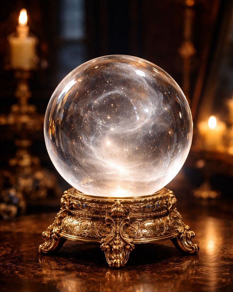 boule en cristal avenir voyance pour consultation de tirage de tarot