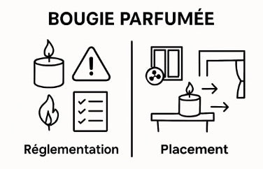 image de sécurité bougie parfumée 