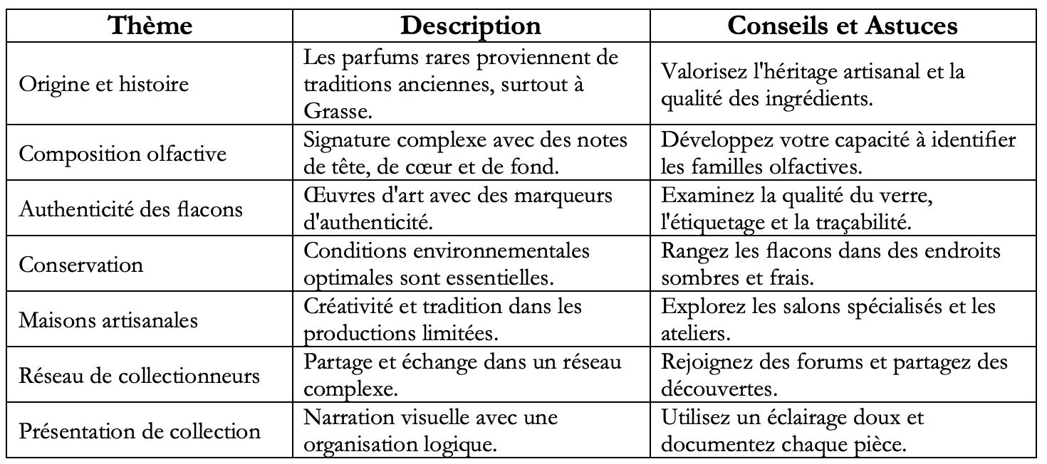 tableau article 5 de Maison Arcane