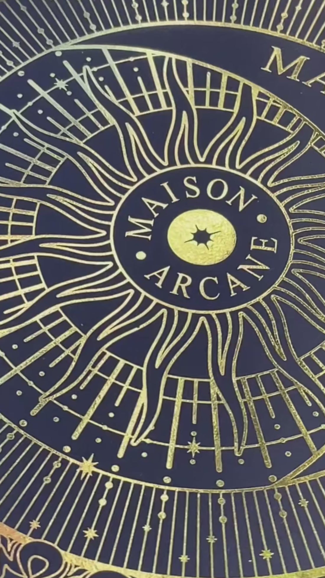 vidéo unboxing bougie parfumée Signature Maison Arcane